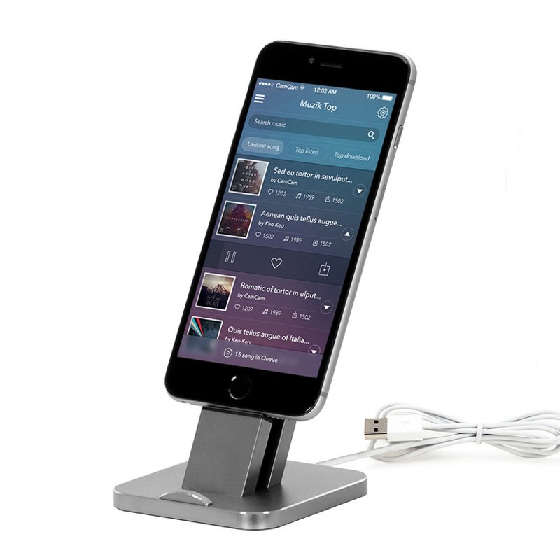 Precision Aluminum Desktop Charging Station